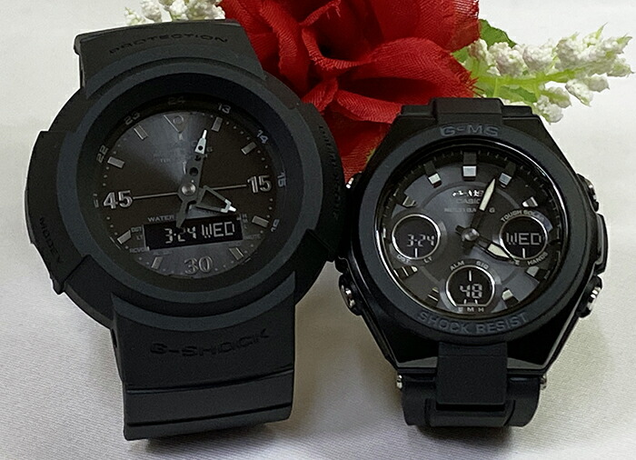 恋人たちのgショックペア G Shock Baby G ペアウォッチ ペア腕時計 カシオ 2本セット Gショック 電波ソーラー Awg M5bb 1ajf Msg W100g 1ajf 人気 ラッピング無料 あす楽対応 クリスマスプレゼント Ingenieriaygestion Com