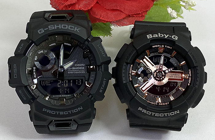 手数料安い 恋人たちのgショック ペアウオッチ G Shock Baby G ペア腕時計 カシオ 2本セット Gショック ベビーg Gba 900 1ajf Ba 110rg 1ajf プレゼント ギフト ラッピング無料 手書きのメッセージカードお付けします あす楽対応 G Shock クリスマス プレゼント 愛の