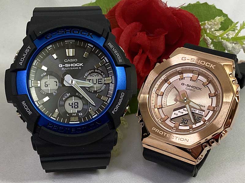 恋人たちのGショック ペアウオッチ G-SHOCK BABY-G ペア腕時計 2本セット カシオ GAW-100B-1A2JF gショック ベビーg