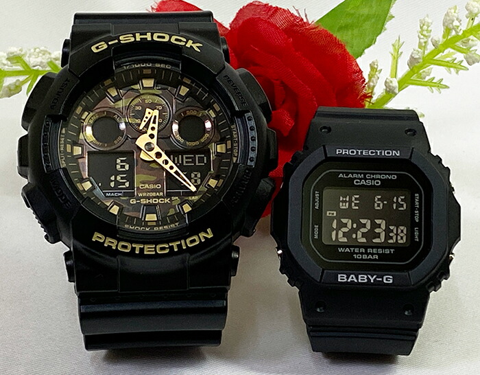 市場 恋人たちのGショック ペアウオッチ 2本セット BGD-565-1JF G-SHOCK ペア腕時計 BABY-G GA-100CF-1A9JF gショック  カシオ 電池式 ベビーg