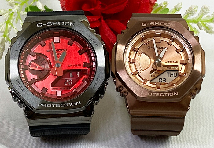 予約販売 恋人たちのgショック ペアウオッチ G Shock ペア腕時計 カシオ 2本セット Gショック アナデジ 電池式 Gm 2100b 4ajf Gm S2100br 5ajf プレゼント ギフト ラッピング無料 メッセージカード G Shock あす楽対応 クリスマスプレゼント Fucoa Cl