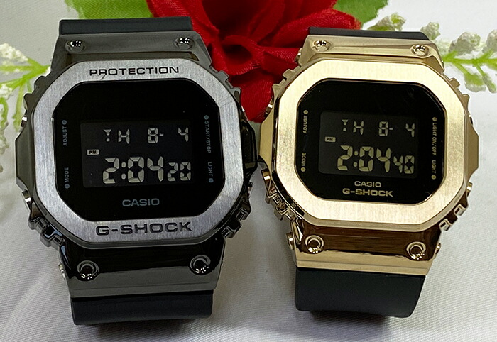 新発売の 恋人たちのgショック ペアウオッチ G Shock ペア腕時計 カシオ 2本セット Gショック ベビーg 電池式 Gm 5600b 1jf Gm S5600gb 1jf デジタル お揃い 人気 ラッピング無料 G Shock クリスマスプレゼント あす楽対応 Fucoa Cl