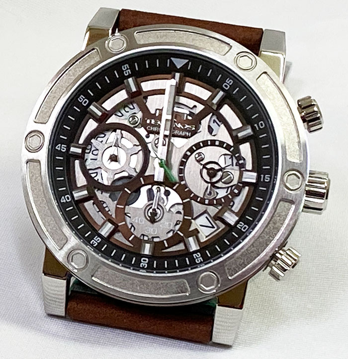 【お値段以上の価値ある腕時計】テクノス 腕時計 メンズウォッチ TECHNOS technos 腕時計 T8B41SA ラッピング無料 手書きのメッセージカード