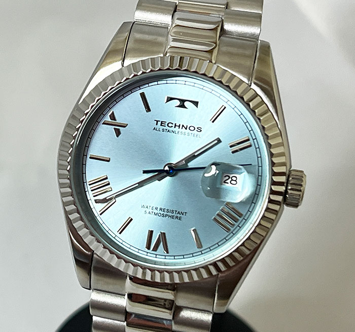 【お値段以上の価値ある腕時計】テクノス 腕時計 メンズウォッチ TECHNOS technos 腕時計 TSM921SI ラッピング無料 手書きのメッセージカード｜時計のジュエリータイム　ムラタ