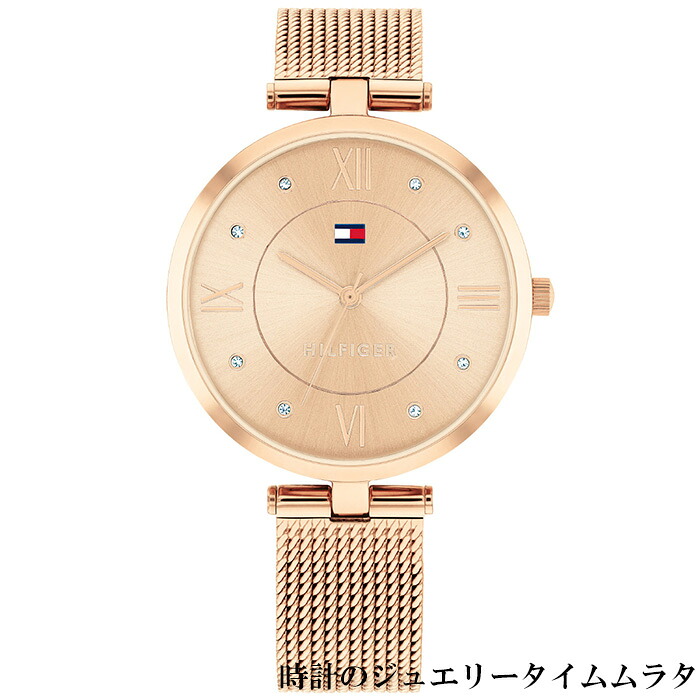【楽天市場】TOMMY HILFIGER トミーヒルフィガー レディス腕時計 ELLA 1782712 クオーツ ローズゴールドダイヤル ...