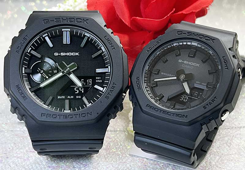 【愛の証 一緒にタフな時を刻もう】Gショック ペアウオッチ G-SHOCK BABY-G ペア腕時計 カシオ 2本セット GA-2100LXB-1AJFGMA-P2100BB-1AJF プレゼントクリスマス プレゼント 誕生日 御祝い還暦 銀婚式 結婚記念日 婚約婚約 夫婦 高級|時計のジュエリータイム ムラタ