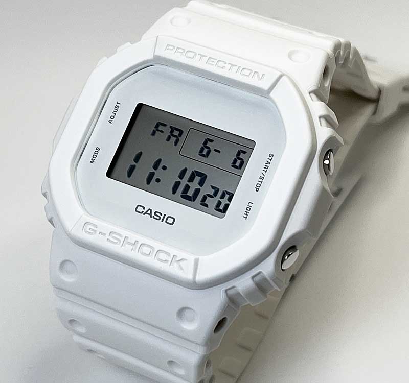【あなたと刻む、これからの時間】カシオ腕時計 ジーショック G-SHOCK 国内正規品 ジーショック 国内正規品 環境配慮素材採用 DW-5600WW-7JF メンズ ホワイト 感謝の気持ち g-shock　人気 クリスマス プレゼント おすすめ スピードモデル