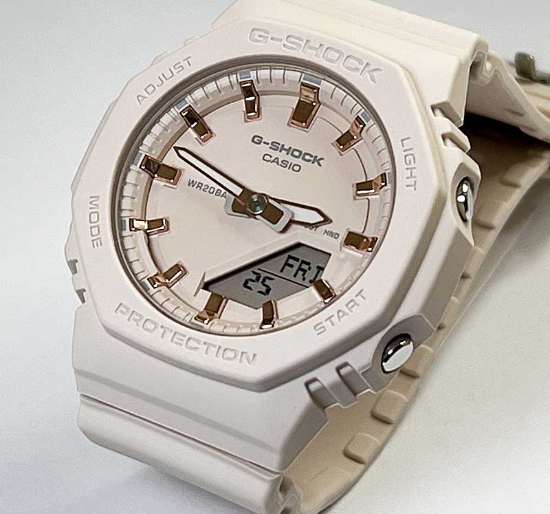 【可愛いあなたへ タフな腕時計を】新品＆安心の正規品Gショック G-SHOCK カシオ バイオマスプラスチック採用 GMA-P2100M-4AJF レディス ピンク ラッピング無料 手書きのメッセージお付けします