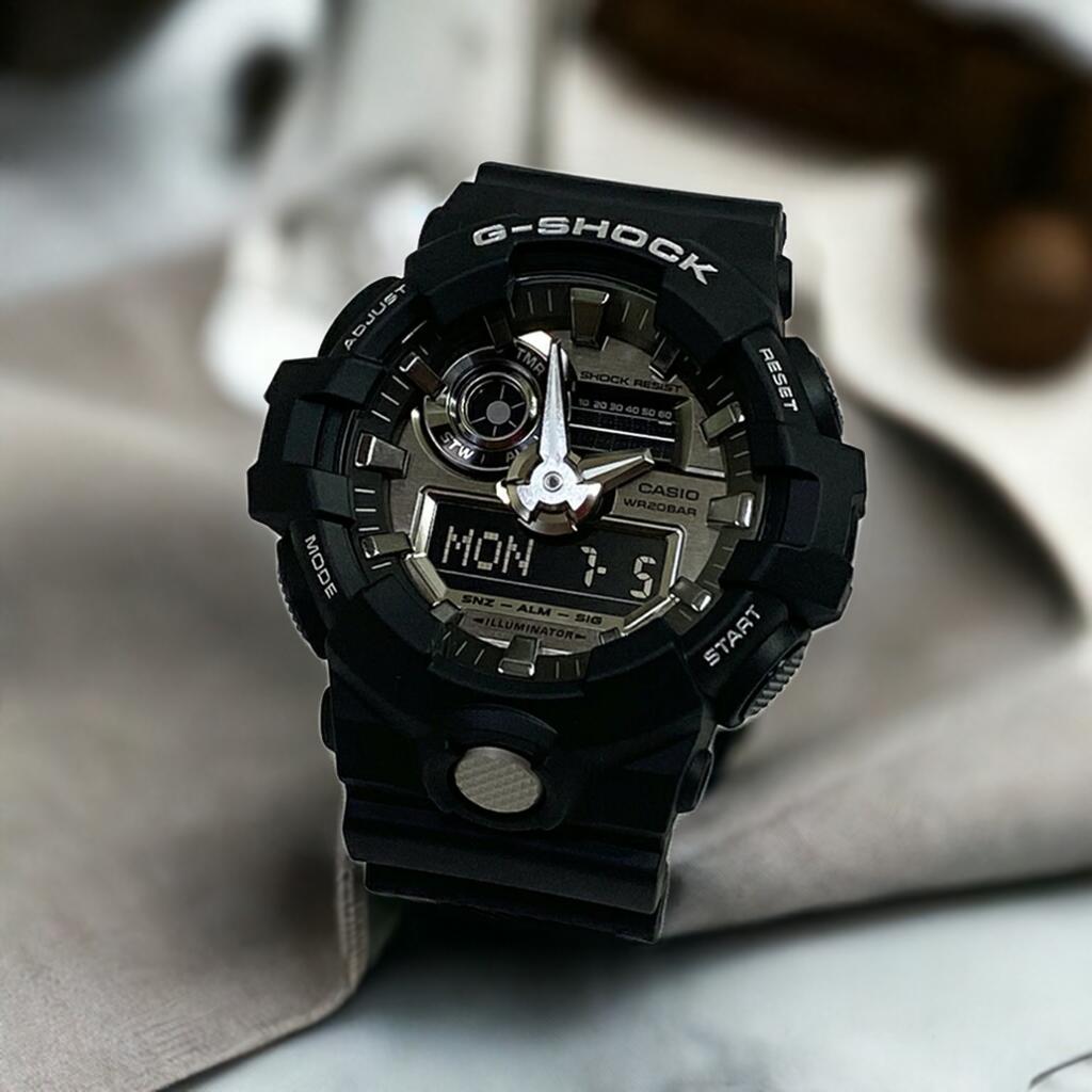 【人生と共に歩めるタフネス】新品&安心の正規品国内正規品 新品 Gショック G-SHOCK カシオ メンズウオッチ gショック アナデジ GA-710-1AJF プレゼント 腕時計 感謝の気持ち