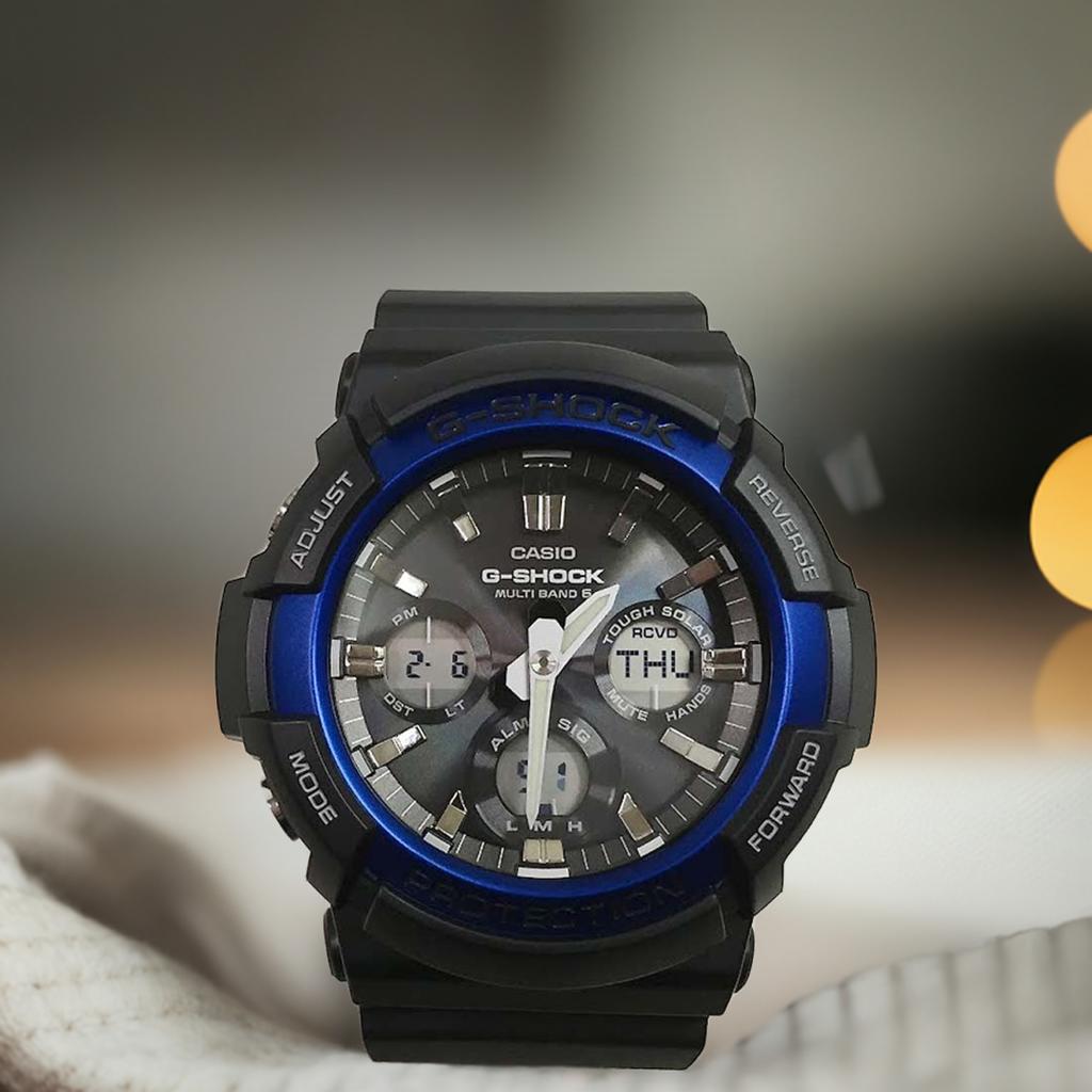 【人生と共に歩めるタフネス】新品＆安心の正規品 Gショック G-SHOCK カシオ gショック GAW-100B-1A2JF 電波ソーラー 大人のG-SHOCK