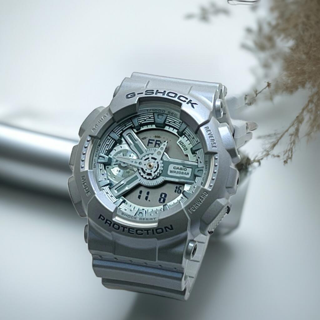 【可愛いあなたへ タフな腕時計を】新品＆安心の正規品 Gショック G-SHOCK カシオ バイオマスプラスチック採用 GMA-S110ST-2AJF レディース パールブルー ラッピング クリスマス プレゼント