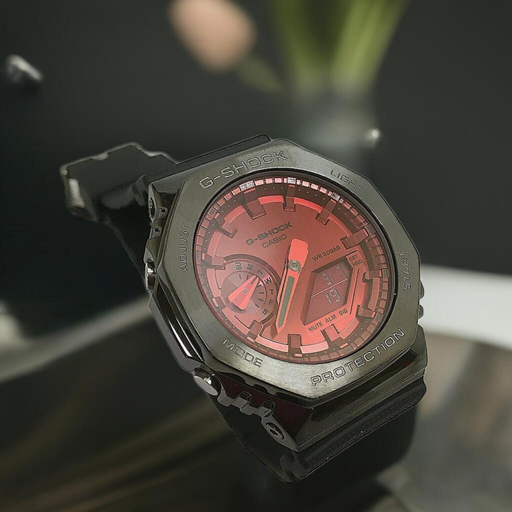 【未使用品】G-SHOCK カシオ 5611 GM-2100B-4ADR G-SHOCK BASIC カシオーク 限定モデル Gショック 2100