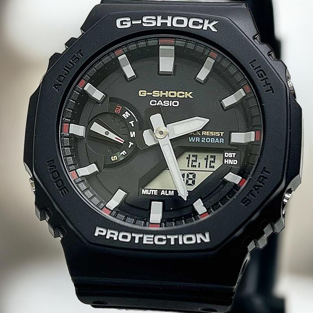 【人生と共に歩めるタフネス】新品&安心の正規品Gショック G-SHOCK カシオ腕時計 ジーショック 国内正規品 アイコンスタイル限定モデ Iconic Styles GA-2100RL-1AJF メンズ 腕時計 ラッピング無料 g-shock|時計のジュエリータイム ムラタ