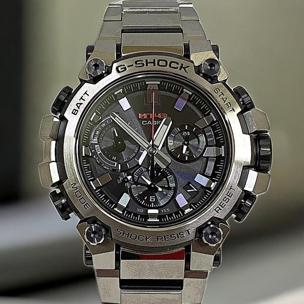 【人生と共に歩めるタフネス】新品＆安心の正規品カシオ CASIO 腕時計 G-SHOCK ジーショック MT-G Bluetooth 搭載 電波ソーラー MTG-B3000D-1AJF メンズ腕時計
