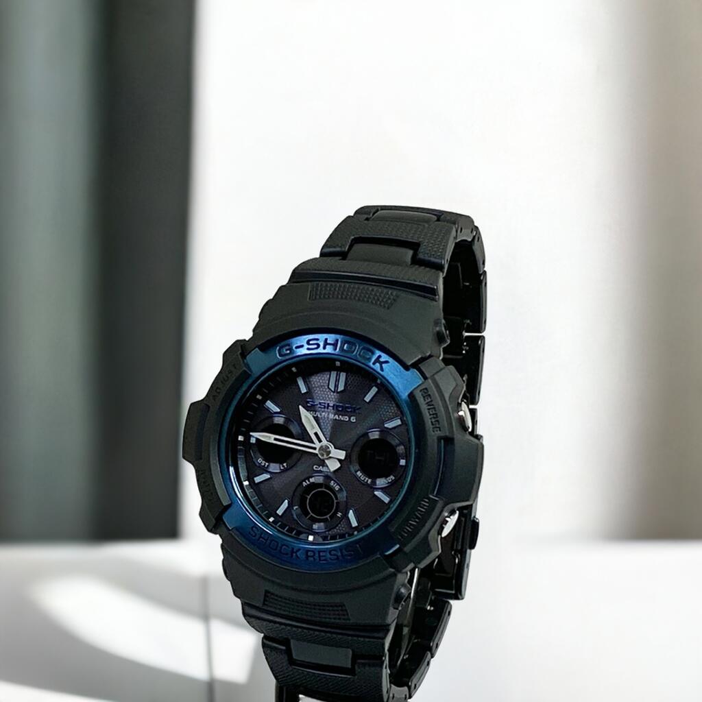 未使用 G-SHOCK 電波ソーラー ネイビー GW-M5610U-2JF G-SHOCK 腕時計 Pair Model / 電波ソーラー/ GW-M5610U-2JF