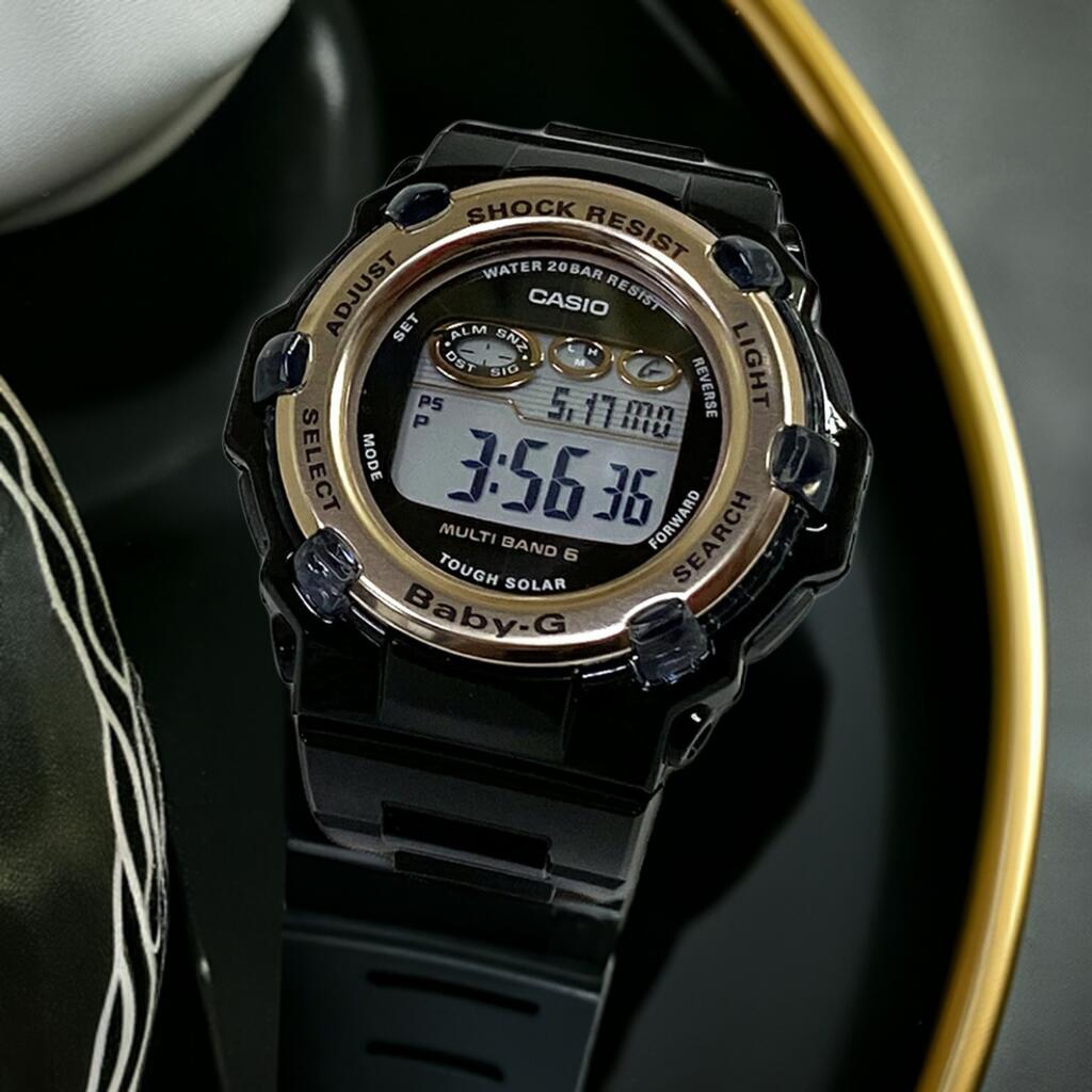 楽天市場】BABY-G カシオ 黒 BGR-3000UCB-1JF ソーラー電波
