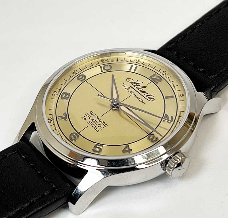 【スイス時計メーカー正規2年保証】アトランティック腕時計 メンズ腕時計 Worldmaster 1888 The Original 自動巻 ワールドマスター メンズ腕時計 Worldmaster 53780.41.39BK