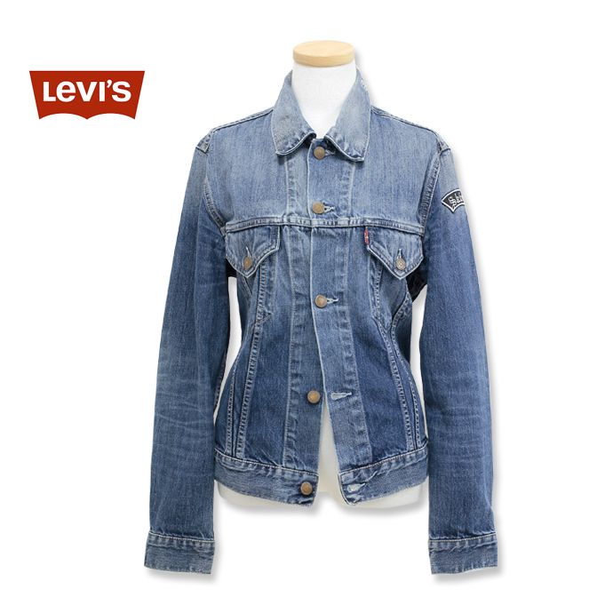 levis denim jacket blue