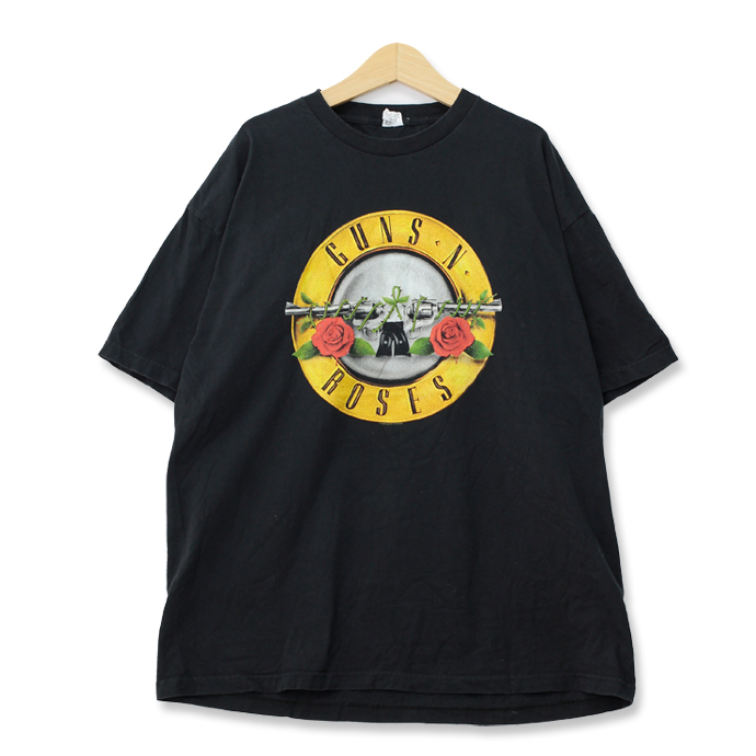 楽天市場 Guns N Roses ガンズアンドローゼズ ロゴ プリントtシャツ ブラック 2xlサイズ T 8 神戸パティーナ