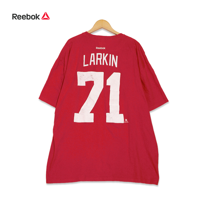 【楽天市場】Reebok リーボック ディラン・ラーキン NHL デトロイト・レッドウィングス ナンバー71 プリント 半袖Tシャツ メンズ
