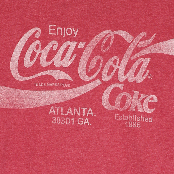 楽天市場 コカ コーラ Coca Cola ロゴ プリント 半袖tシャツ メンズlサイズ レッド ユーズド 古着 T0807 4 神戸パティーナ