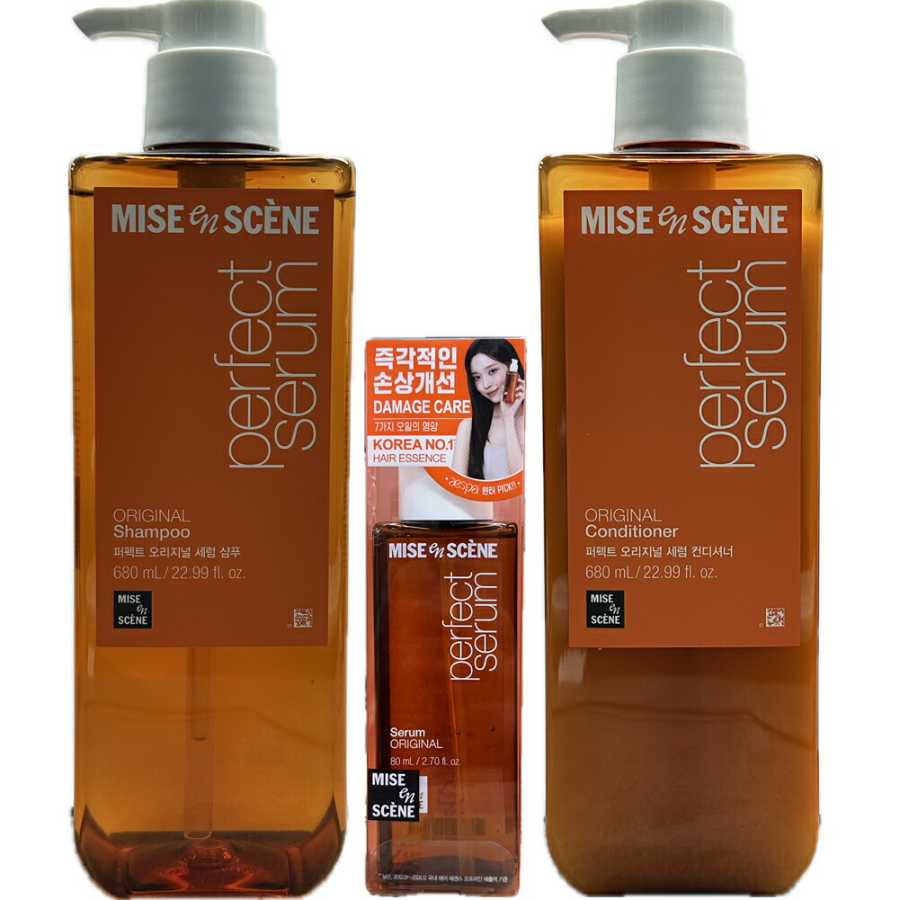 楽天市場】ミジャンセンNEWパーフェクトセラムシャンプー パー680ml+