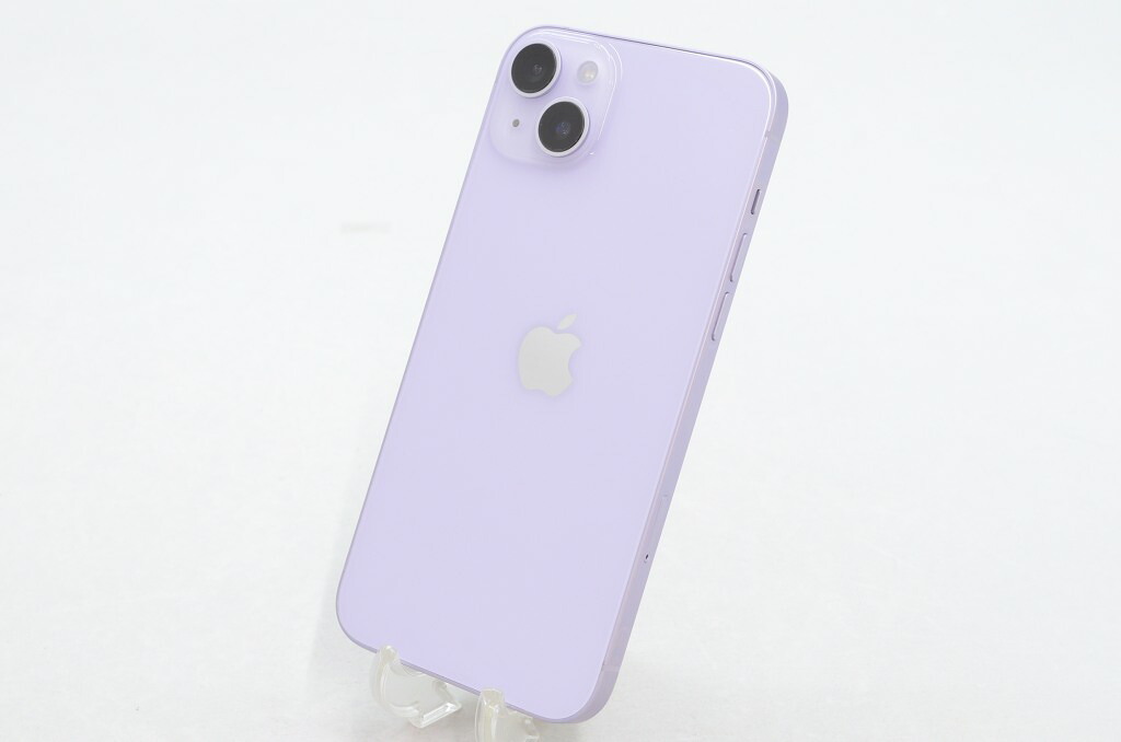 【中古】SIMフリー Apple iPhone14 Plus 512GB Purple A2885 MQ4U3J/A【N】 外観ランクB