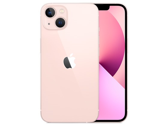 【中古 未使用買取品】 Apple iPhone13 128GB ピンク (MLNE3J/A　UQ mobile版）