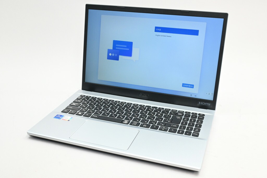 【中古】Acer Aspire 3 A315-59-F76ZJ/F ピュアシルバー パソコン・周辺機器-ノートPC
