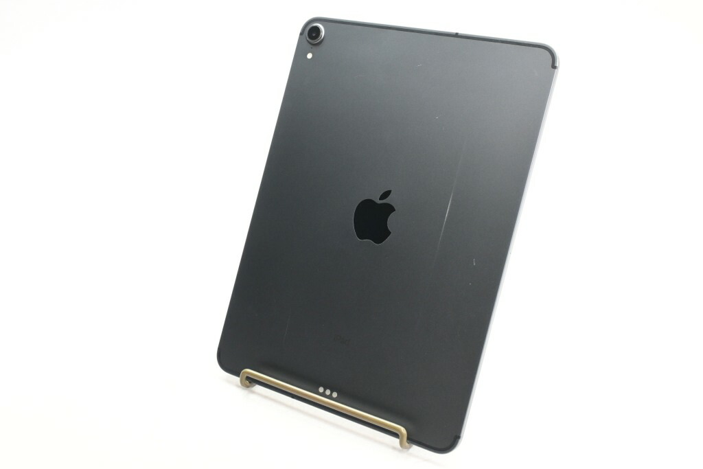 【中古】Apple iPad Pro 11in Wi-Fi+Cellular 64GB 間隔文字薄墨色 MU0M2J/A