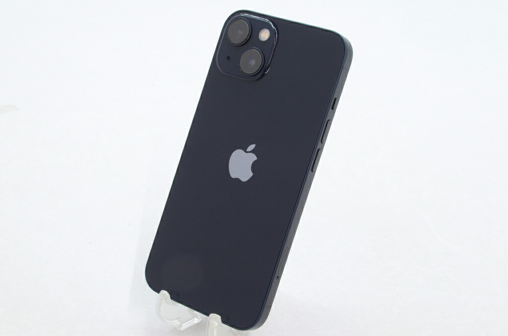 【中古】SIMフリー Apple iPhone13 128GB Midnight A2631 MLNC3J/A