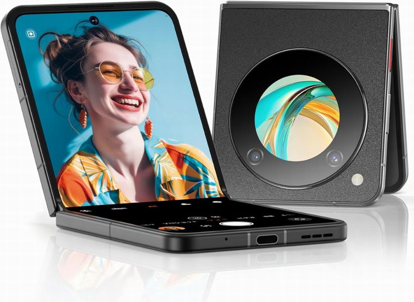 ZTE nubia Flip 5G 中古美品 SIMフリー) ヌビア Nubia Flip 5G 256GB サンシャイン ゴールド