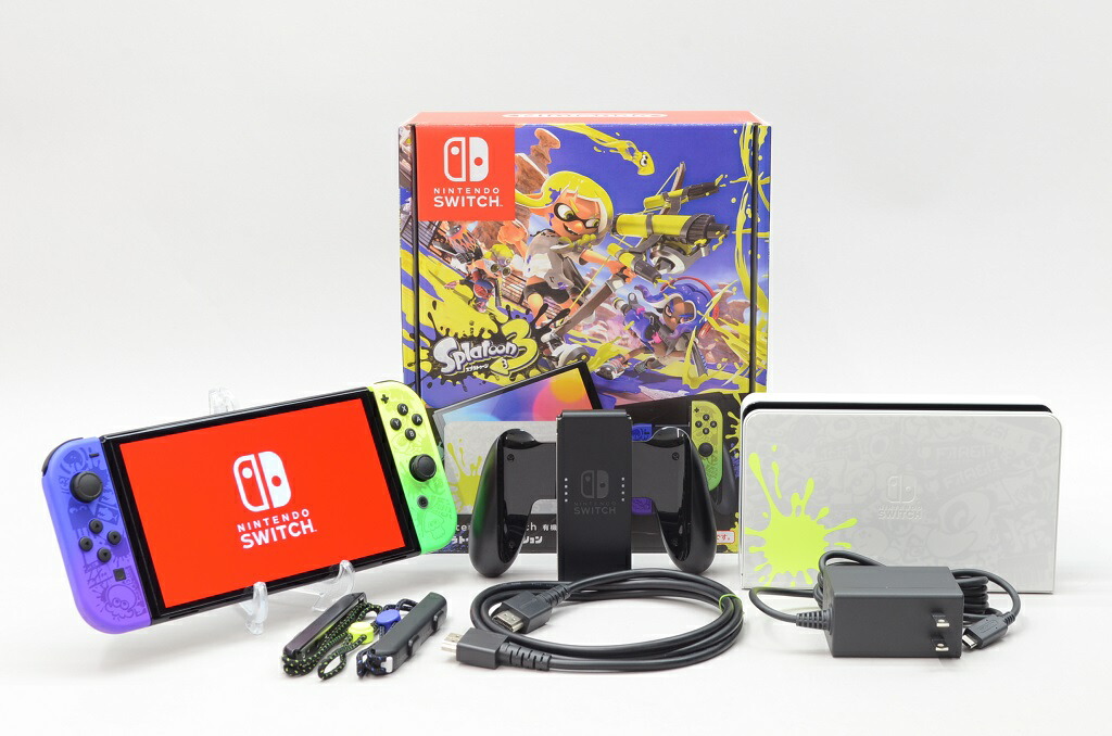 楽天市場】【中古】Nintendo Switch 有機ELモデル スプラ