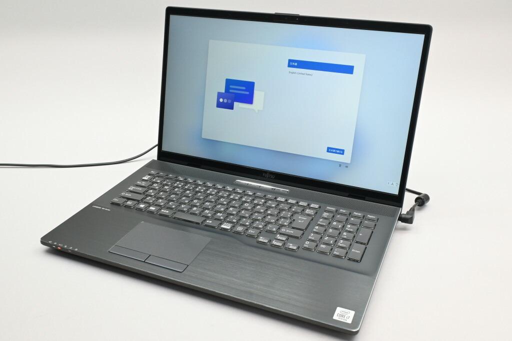 【中古】FUJITSU LIFEBOOK NH WN1/E2 FMVWE2N17B ブライトブラック カスタムメイドモデル