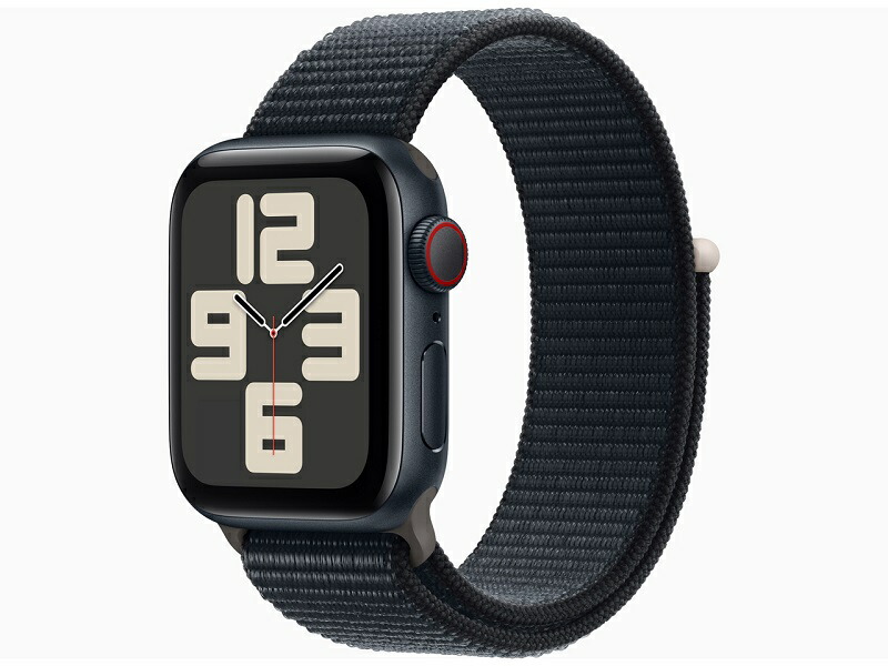 【中古(未使用買取品)】 Apple Watch SE 第2世代 GPS+Cellularモデル 40mm MRGE3J/A (ミッドナイトスポーツループ)