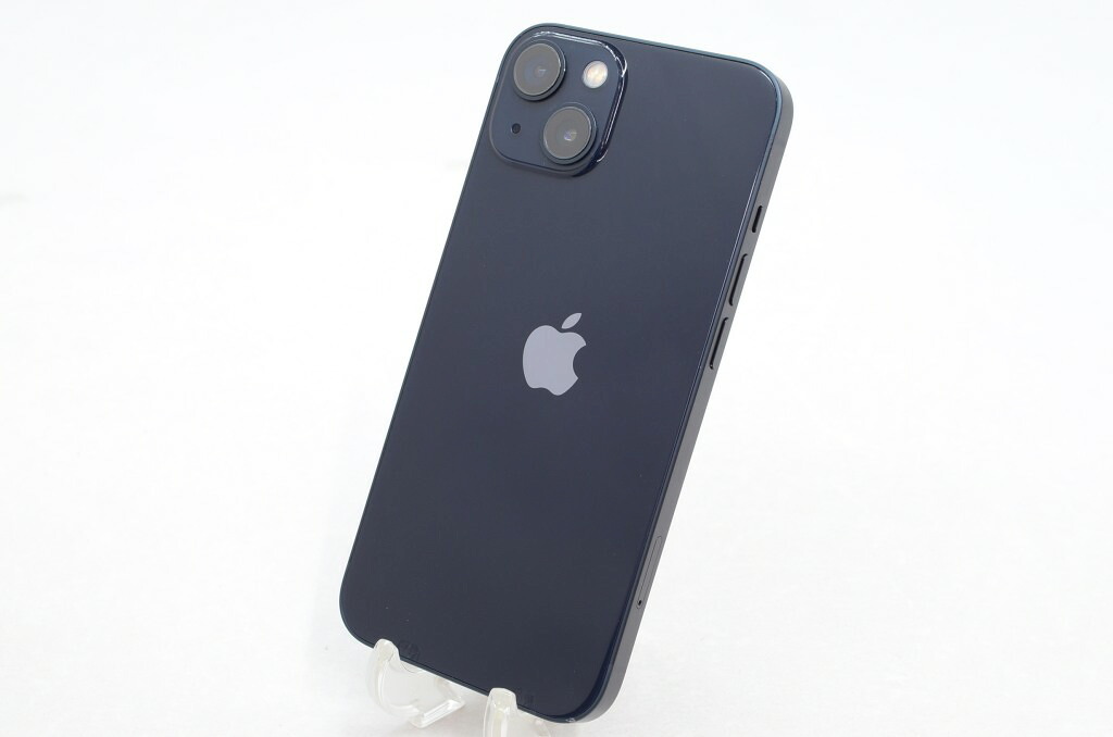 【中古】SIMフリー Apple iPhone13 128GB Midnight A2631 MLNC3J/A【N】 外観ランクB｜中古 アウトレット Joshin日本橋店