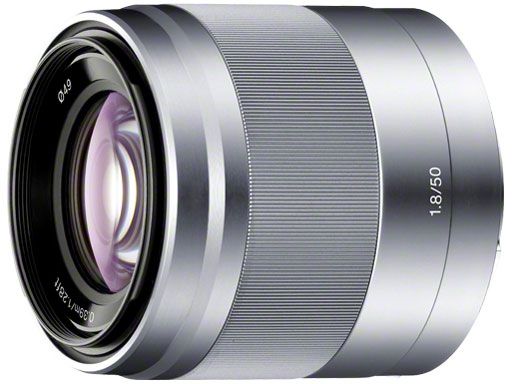 【箱破損 または 箱汚れ品】SONY E 50mm F1.8 OSS SEL50F18(シルバー)|中古 アウトレット Joshin日本橋店