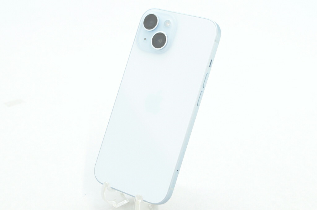 【中古】SIMフリー Apple iPhone15 128GB Blue A3089 MTML3J/A 52,680円
