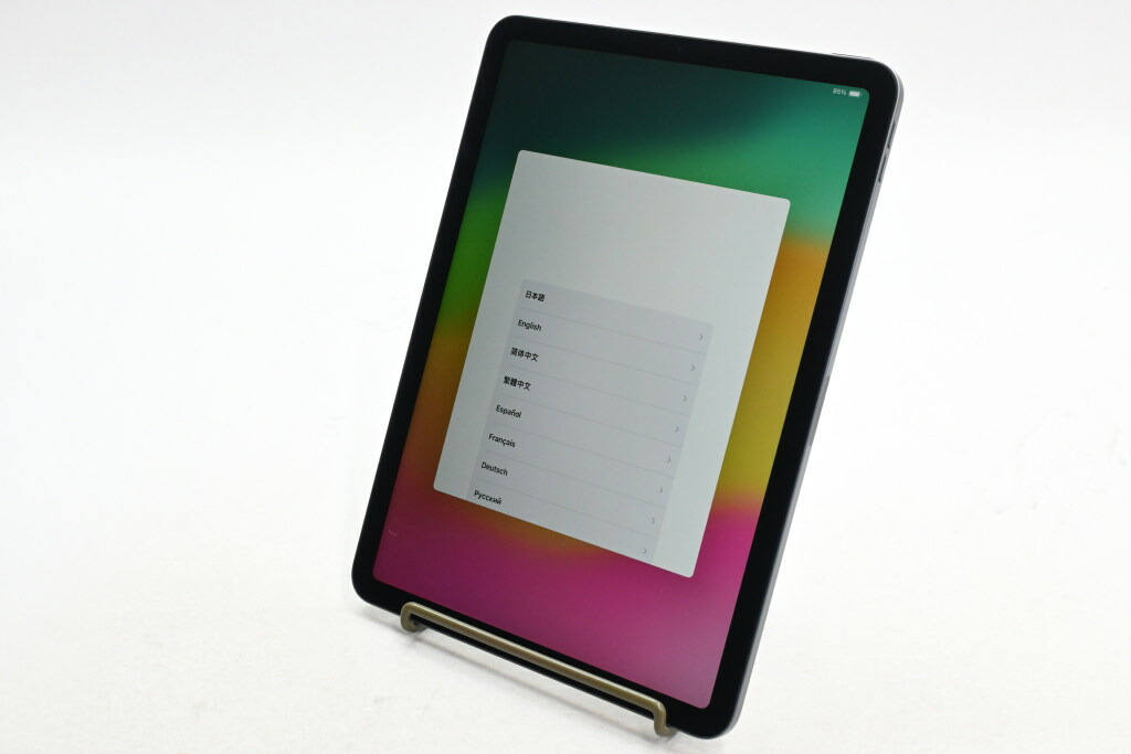 【美品】iPad Air4 第4世代 64GB SoftBank 第4世代】iPad Air4 Wi-Fi 64GB スカイブルー MYFQ2J/A A2316