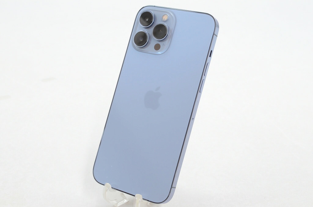 【中古】SIMフリー Apple iPhone13 Pro Max 128GB Sierra Blue A2641 MLJ73J/A