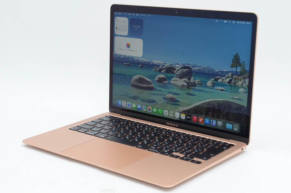 【中古】Apple MacBook Air 13in M1(8中核グループ中央処理装置/7中核グループGPU) 8GB/256GB ゴールド MGND3J/A