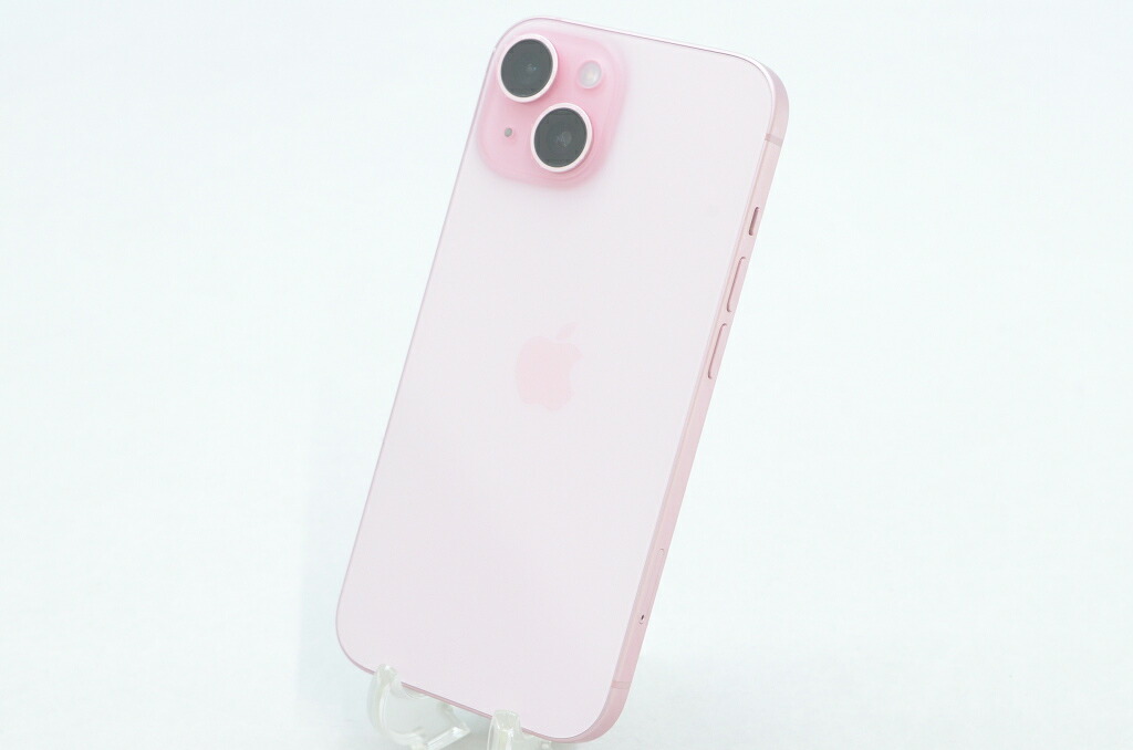 【中古】SIMフリー Apple iPhone15 256GB Pink A3089 MTMP3J/A