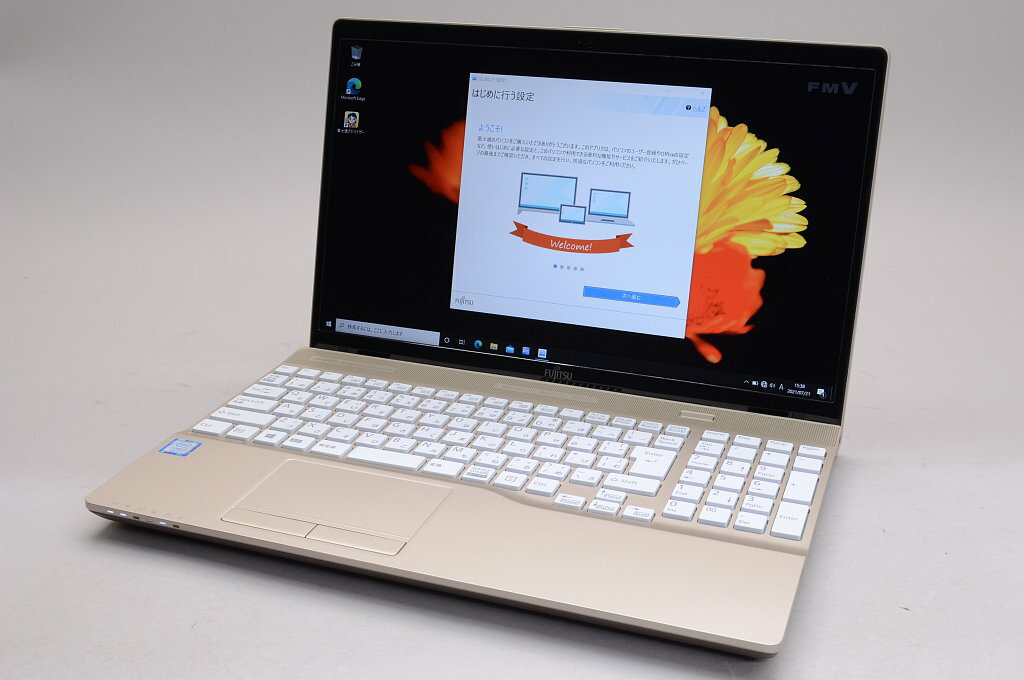 中古 Fujitsu Lifebook Ah Ah45 Fmva45b3g シャンペーンゴールド Pghintheround Com