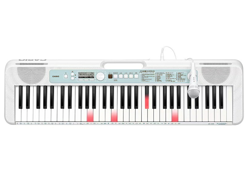 【展示品】 CASIO Casiotone 光ナビゲーションキーボード LK-335(ホワイト)｜中古 アウトレット Joshin日本橋店