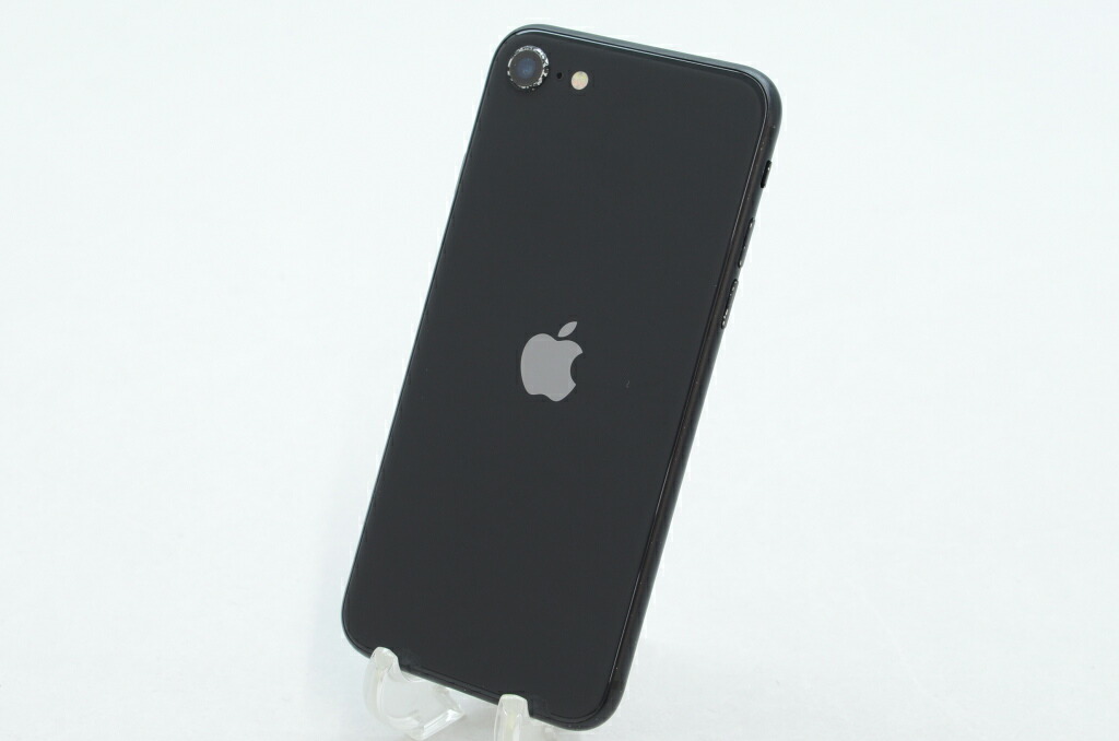 【中古】SIM無償性 Apple iPhoneSE 64GB Black (第2時人) A2296 MX9R2J/A