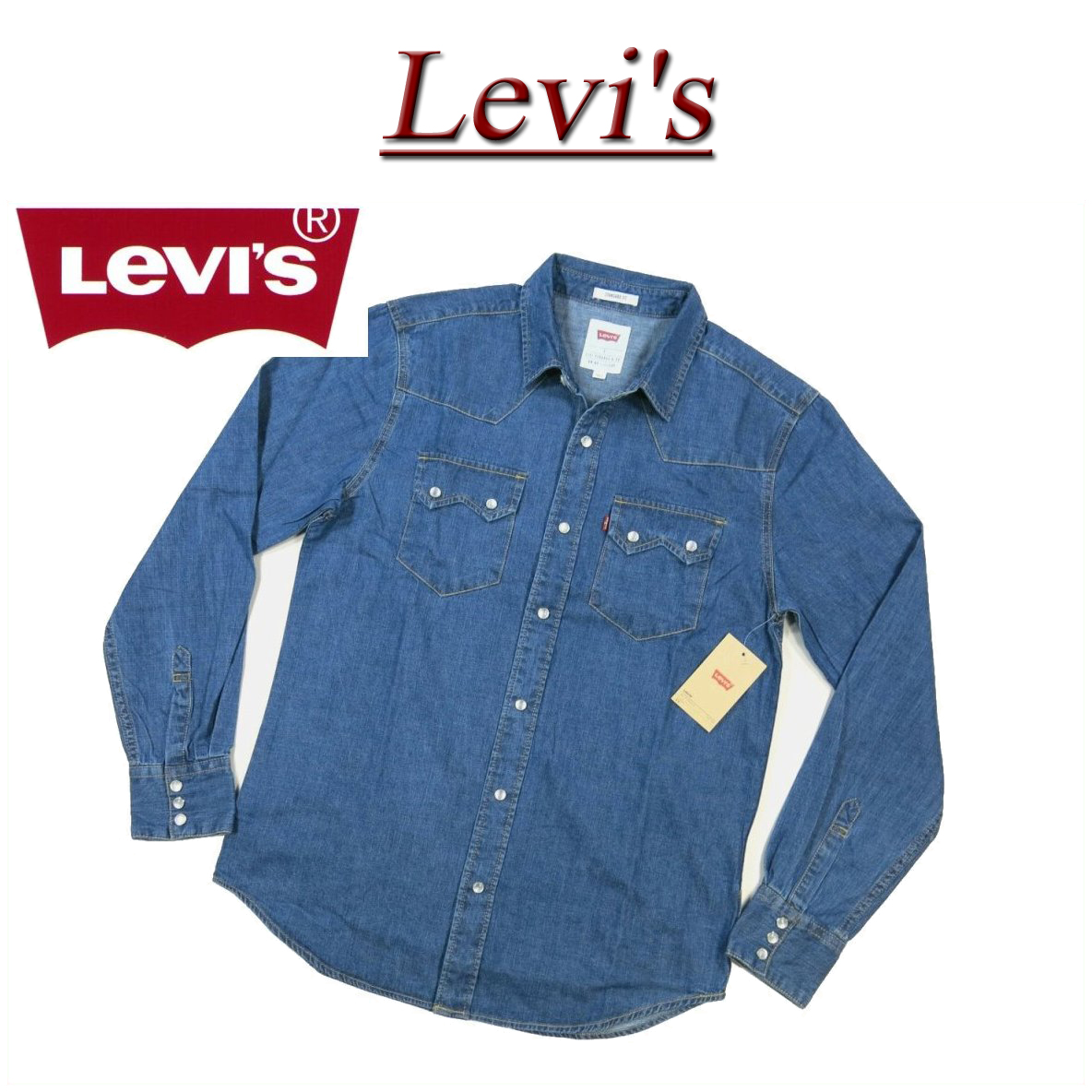 levis sawtooth denim shirt