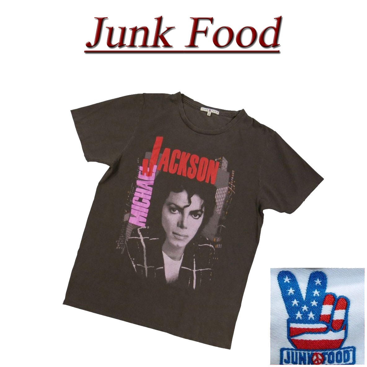 junk food band tees