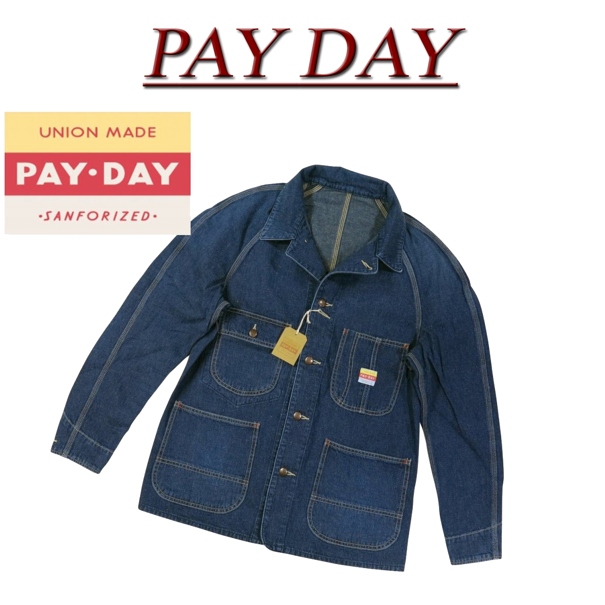 楽天市場】【3サイズ】 ac161 新品 PAY DAY 1950年代 復刻モデル 日本