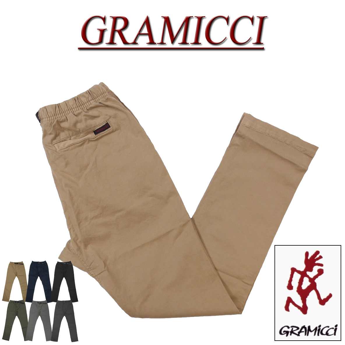 楽天市場】【定番 6色5サイズ】 gm161 新品 GRAMICCI NN-PANTS