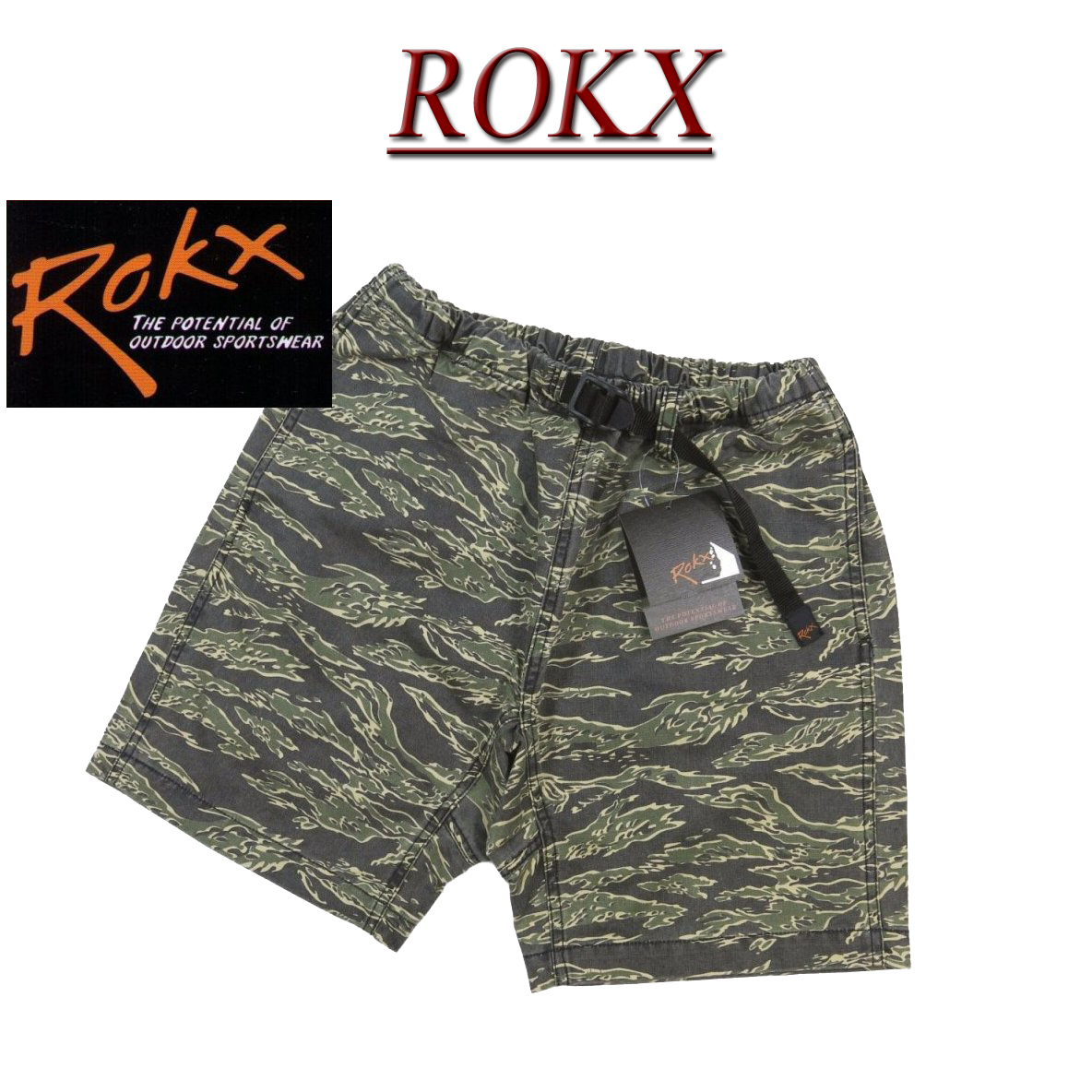 楽天市場】【6/5再入荷! 定番 4サイズ】 ry373 新品 ROKX ロックス MG